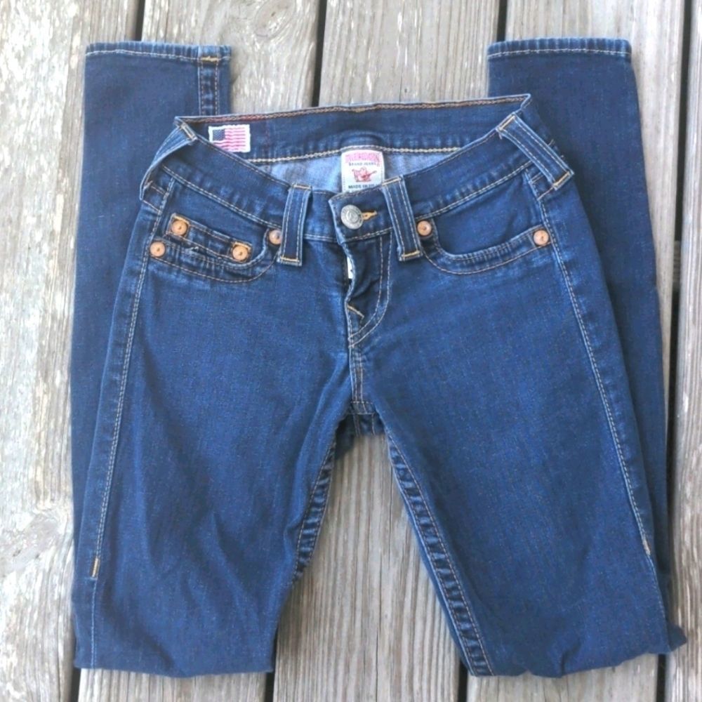 True Religion blue denim jeans